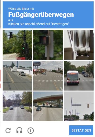 Recaptcha funktioniert nicht - Recaptcha lösen unmöglich